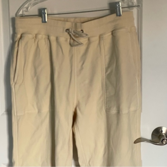 New! Faherty Reset Day Jogger Pant Birch Cream nwot 18763 - Picture 7 of 14